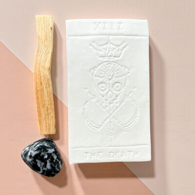 kit de defumação a morte com merlinite surya cristais