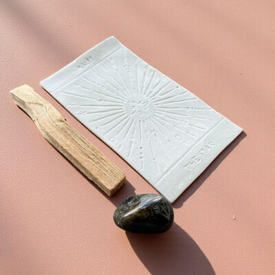 kit de defumação a estrela labradorite surya cristais