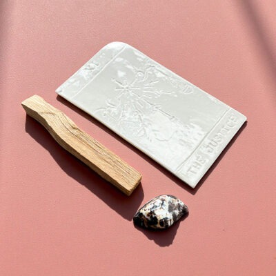 kit defumação a justiça agata breccia surya cristais