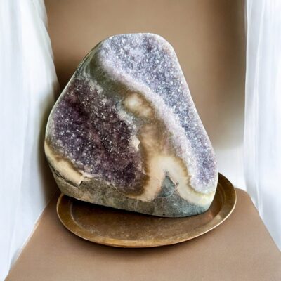drusa de ametista uruguai surya cristais