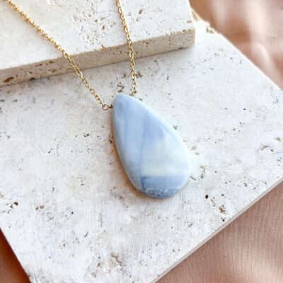 colar com opala azul surya cristais