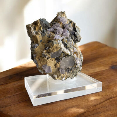 fluorite com clorite surya cristais