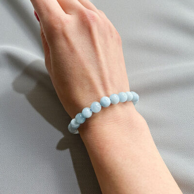 pulseira de água marinha surya cristais