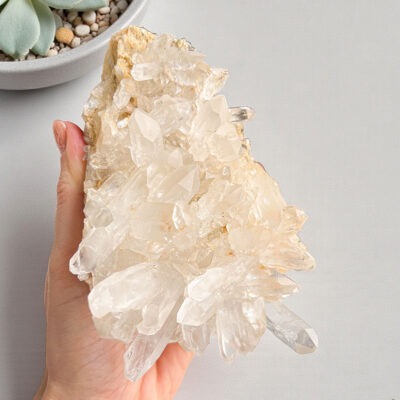 drusa de quartzo surya cristais