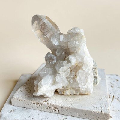 cluster quartzo cristal surya cristais