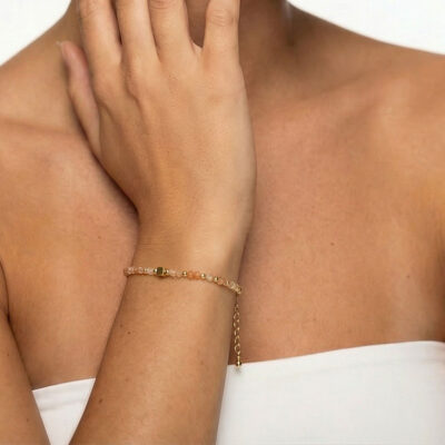 pulseira de aventurina vermelha surya cristais