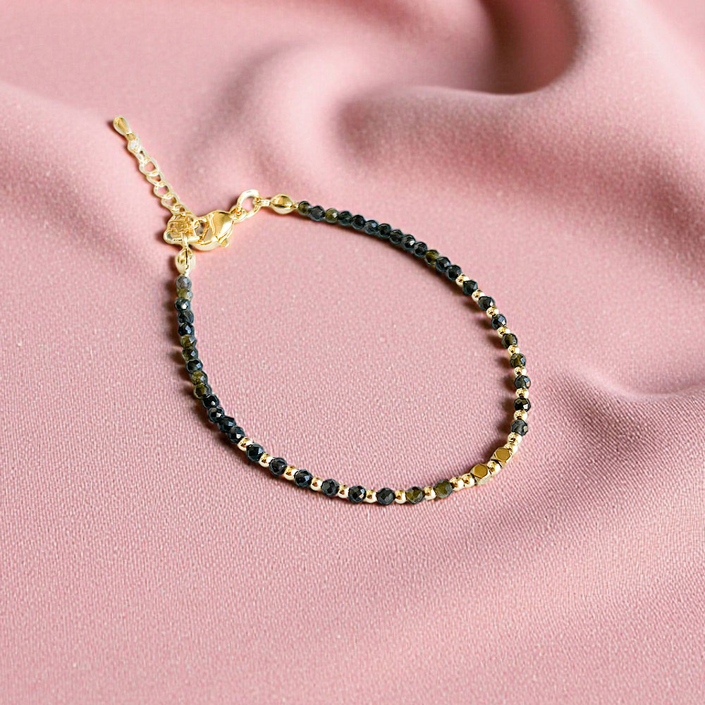 pulseira-quartzo-fumado-jing-suryacristais pulseira de quartzo fumado surya cristais