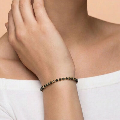 pulseira de quartzo fumado surya cristais