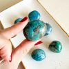 Crisocola com Shattuckite surya cristais