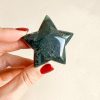 estrela de ágata musgo surya cristais