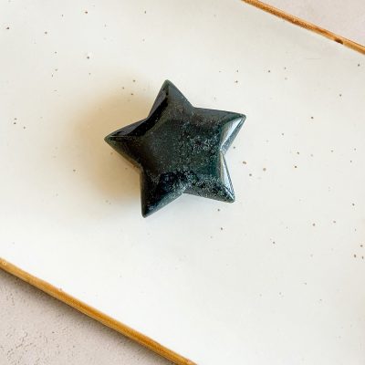 estrela de ágata musgo surya cristais